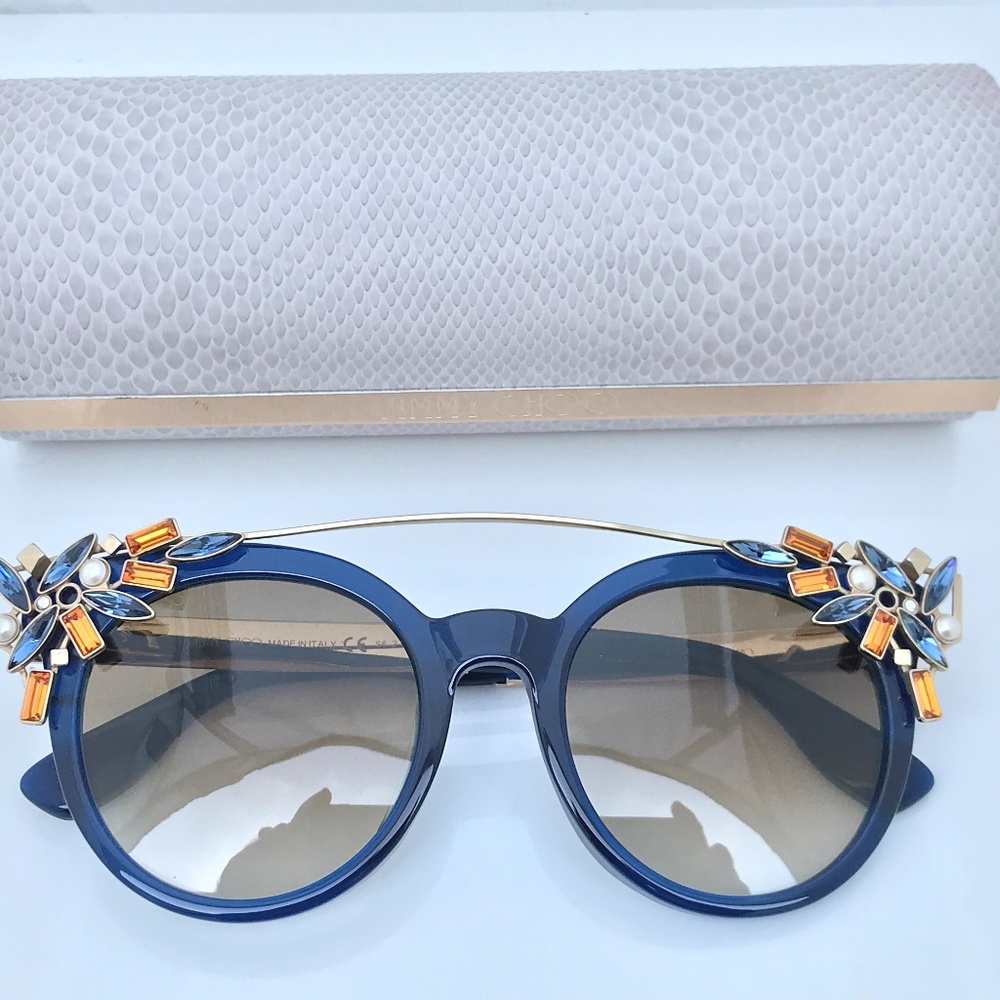 Jimmy Choo Women Sunglasses Made in Italy - Picture 1 of 8